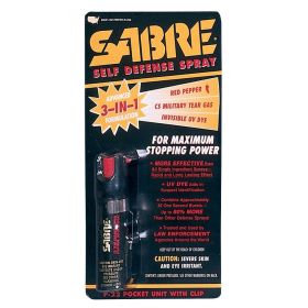 SABRE RED PEPPER SPRAY .79 OZ POCKET UNIT