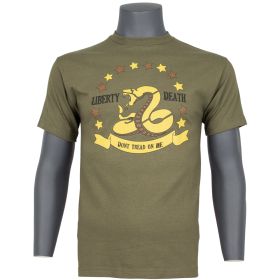 DON'T READ ON ME T SHIRT OD (Option: L)