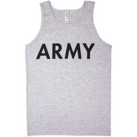 MENS T SHIRTANK T SHIRTOP GREY (Option: ARMY L *DS)