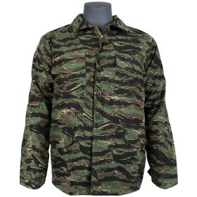 M65 FIELD JACKET W/LINER  TIGER STRIPE (Option: 4XL)
