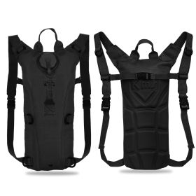 iMounTEK Tactical Hydration Pack 3L Water Bladder Adjustable Water Drink Backpack for Hiking Cycling Climbing Running (Option: 3LWaterBagBlack)
