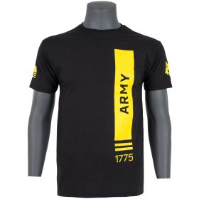 ARMY 1775 T SHIRT BLACK (Option: L)