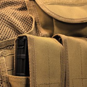 MACH 1 TACTICAL VEST (Option: BLACK)