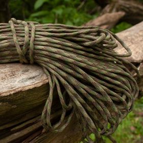 NYLON BRAIDED CORD  100' HANK (Option: OLIVE DRAB)